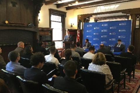 Nagorno Karabakh conflict discussed at Institute of World Politics, Washington