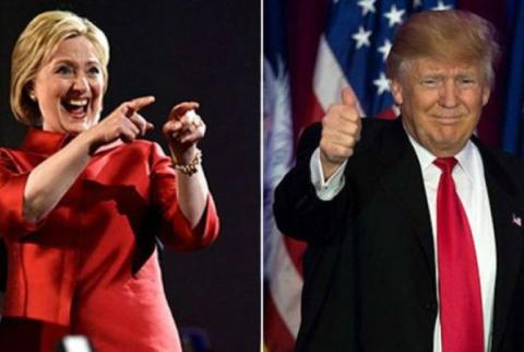 Donald Trump, Hillary Clinton win big in New York - ARMENPRESS Armenian ...