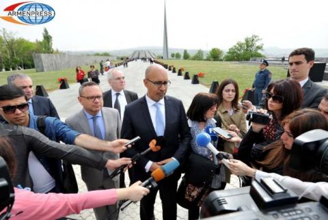Harlem Désir urges to restart Nagorno Karabakh negotiations