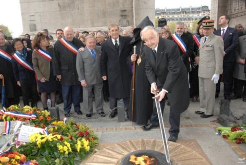 Հայոց ցեղասպանության տարելիցին նվիրված միջոցառումներ են տեղի ունեցել Ֆրանսիայում