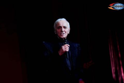 Aznavour charms Bucharest