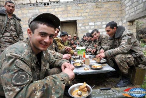 ՀՀ Զինված ուժերը ժամանակին համալրվում են բարձրորակ սննդով
