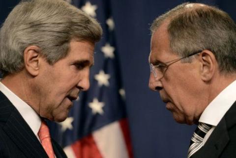 Lavrov and Kerry discuss situation in Nagorno Karabakh, Syria and Ukraine