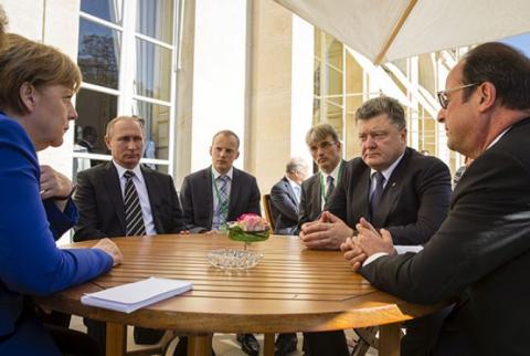 “Normandy Four” leaders discuss situation in Ukraine, Syria