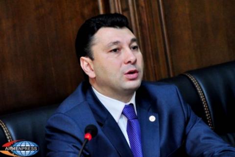Все страны мира должны уважать реализацию права народов на самоопределение: вице-спикер НС Армении