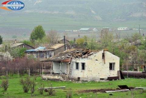 Azerbaijani forces shell Armenian village Baghanis