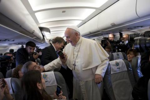 Pope’s aircraft en route to Armenia- flight can be tracked online