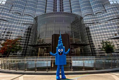 World’s tallest tower Burj Khalifa introduces new mascot