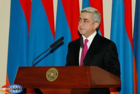 President of Armenia delivers statement as armed standoff ends in Yerevan 