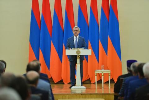 “Yerevan isn’t Beirut or Aleppo” – President Sargsyan 