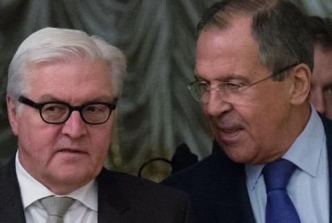 Lavrov and Steinmeier discuss settlements in Syria and Ukraine