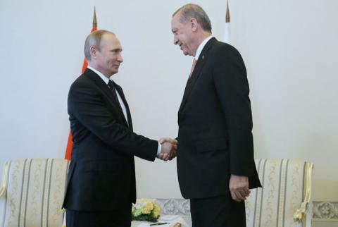 New York Times - Putin and Erdogan Vow to Repair Ties as West Watches Nervously
