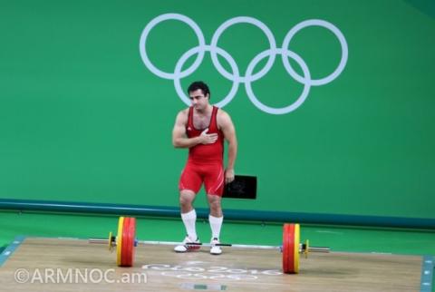 Rio 2016 – Weightlifter Arakel Mirzoyan completes performance due to injury