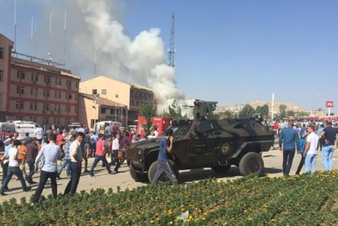 Second terror attack in one day kills three, wounds 100 in eastern Turkey 
