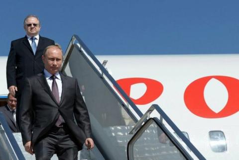 Putin arrives in Crimea to hold Security Council meeting, attend forum