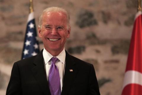 US Vice President Joe Biden arrives in Ankara