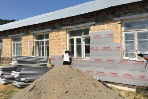 Ջերմամեկուսացվել է Կալավանի միջնակարգ դպրոցի շենքը