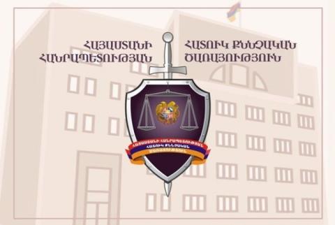 Special Investigation Service of Armenia clarifies circumstances of contraband import of 5 tons of psychotropic substance