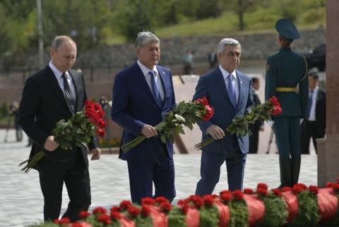 Working visit of President Sargsyan to Kirgizstan is over  