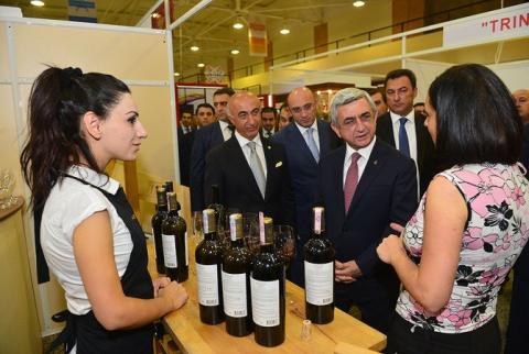 President Sargsyan attends “Made in Armenia-2016” Expo