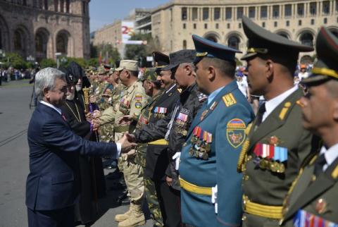 We must multiply our achievements with our hard work and defend with our strength – President Sargsyan