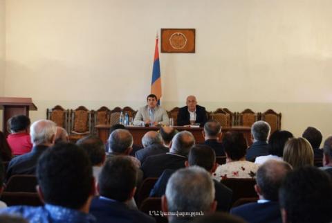 Араик Арутюнян: правительство предусматривает новые средства для развития сельского хозяйства