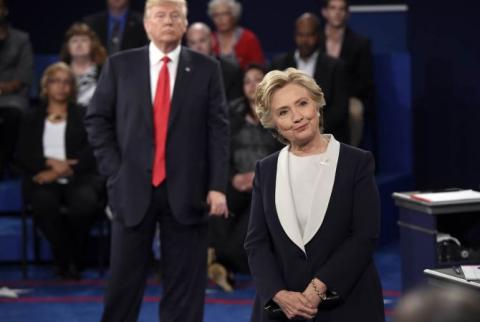 Clinton exceeds Trump by 5%