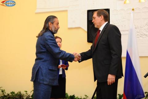 Russian Ambassador awards 5 Armenian rescuers participated in eliminating Chernobyl disaster consequences