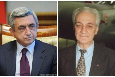 President of Armenia sends condolence letter on Ivan Mikoyan’s demise