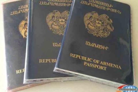 Citizens of Lebanon, Syria, Iraq to be able to receive Armenian passports abroad until end of 2017