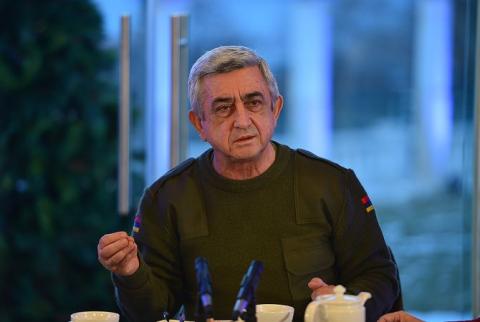  ԼՂ հարցով վերջին լուրջ խոսակցությունը տեղի է ունեցել օգոստոսի 10-ին. Սերժ Սարգսյան