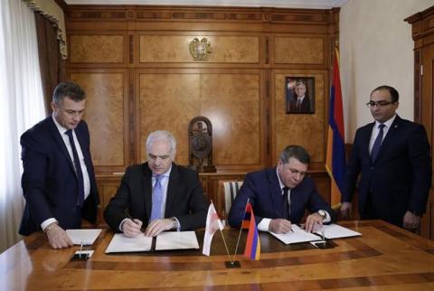  ՀՀ ոստիկանության և Վրաստանի ՆԳ նախարարության միջև համագործակցության ամրապնդման հռչակագիր է ստորագրվել