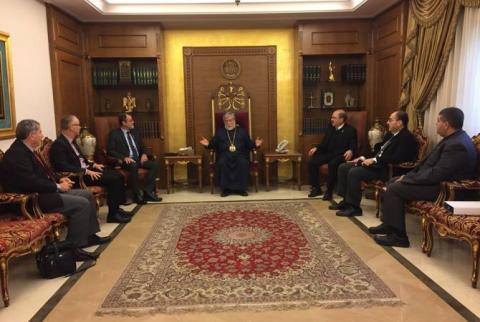 Արամ Ա կաթողիկոսն ընդունել է Ավստրալիայի եկեղեցիների նախագահին