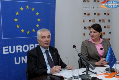 Ambassador Świtalski presents 5 priority directions of Armenia-EU cooperation