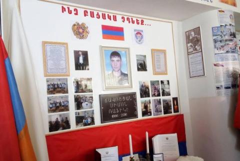 Փանիկում բացվեց «Փառքի անկյուն» ու Արցախում զոհված Սիմոն Ճավռշյանին նվիրված հուշատախտակ 