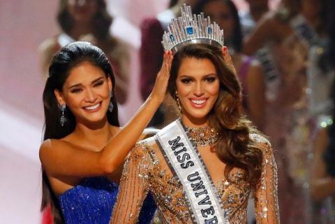 French beauty queen Iris Mittenaere crowned Miss Universe 