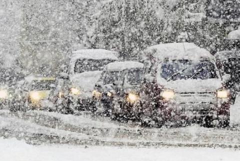 В Армении есть труднопроходимые и закрытые автодороги