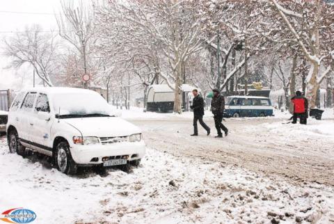 Some roads closed, difficult to pass in Armenia and NKR