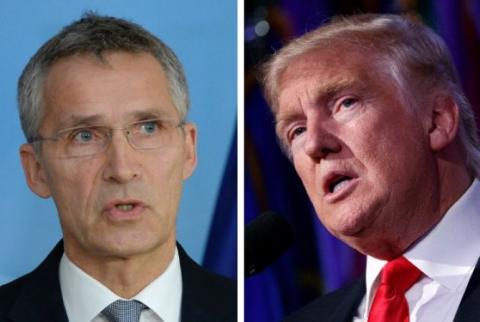 US President, NATO Secretary General discuss conflict settlement in Ukraine