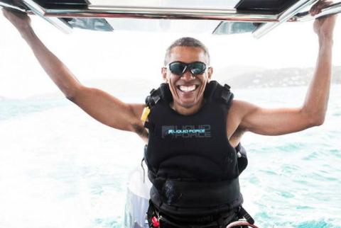 Развлекающийся с миллиардером Обама стал звездой YouTube