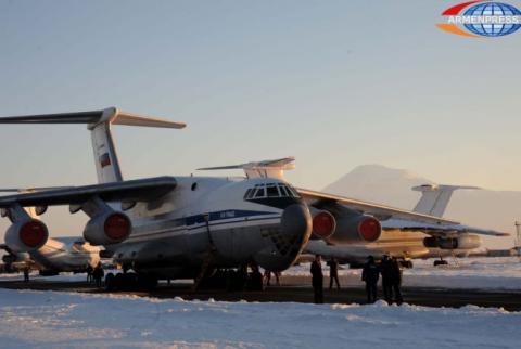 Armenia delivers humanitarian cargo to Syria, aircraft loaded with food, sleeping bags & clothing lands in Khmeimim Air Base