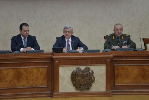 Armenia must consistently encourage the sides of Iran nuclear deal, says President Sargsyan