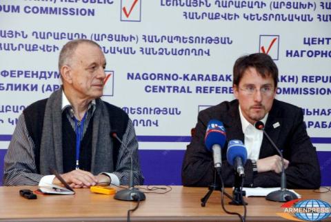 «Европейские друзья Армении» составили промежуточное заключение по поводу конституционного референдума в Арцахе