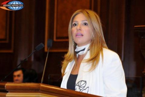 MP Zaruhi Postanjyan leaves “Heritage” faction
