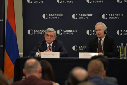 President Sargsyan : “We have set the bar high”