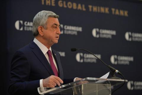 Military adventurism by Azerbaijan can have unpredictable consequences for itself – President Sargsyan