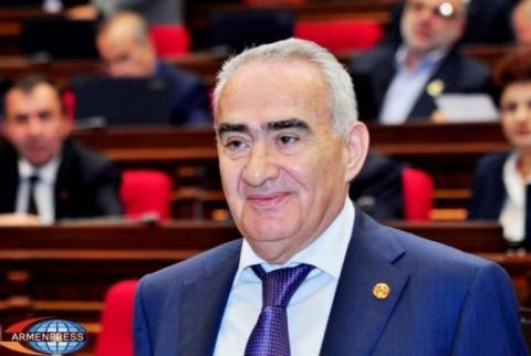 Գալուստ Սահակյանը շնորհավորական ուղերձ է հղել Մեծի Տանն Կիլիկիո Կաթողիկոս Ն.Ս.Օ. Տ. Տ. Արամ Առաջինին
