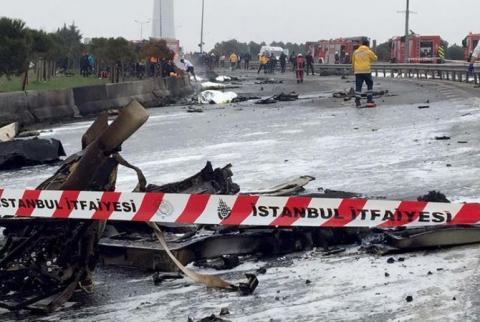 5 dead after helicopter crashes in Istanbul 