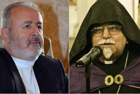 Арам Атешян принял своего соперника – лидера  Армянской  епархии Германии Бекчяна