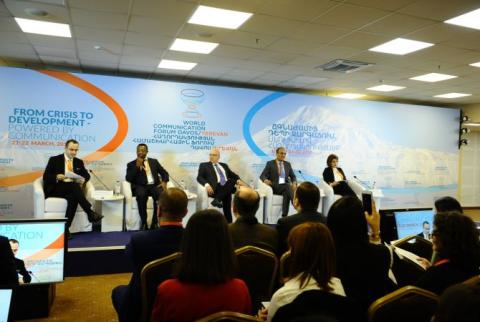 انطلاق أعمال المنتدى «WCFDavos/Yerevan من الأزمة إلى التنمية» الدولي في العاصمة يريفان